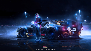 <i>Back To The Future</i> Redesign Scraps The DeLorean For Something...Faster